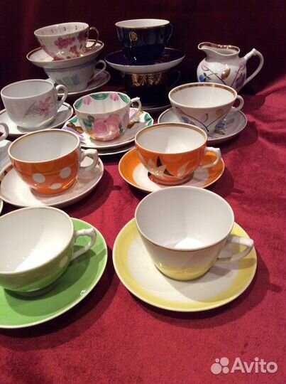 Чайная пара Дулево, Вербилки, лфз, Богданович, юфз