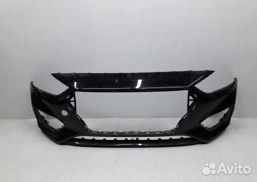 Бампер передний Hyundai Solaris 2(2017-2020) неокр