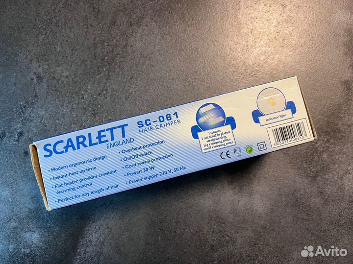 Щипцы для волос scarlet sc-061