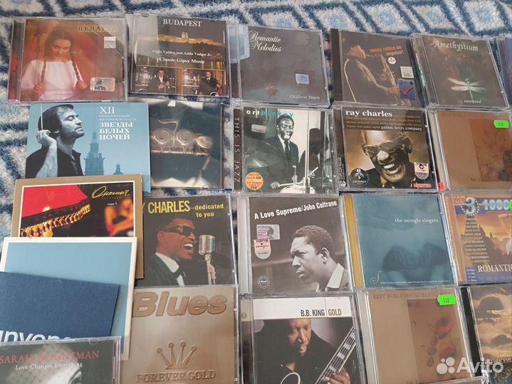 Музыкальные cd диски коллекция