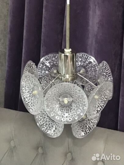 Хрустальные люстры СССР одуванчик спутник