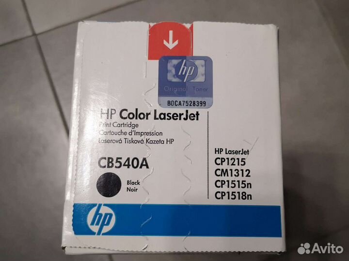 Картридж hp CB540A