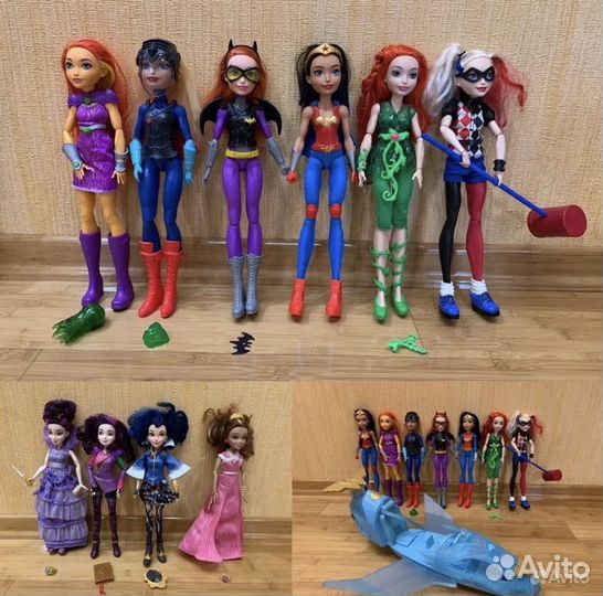 Куклы DC Super Hero Girls Mattel и Наследники