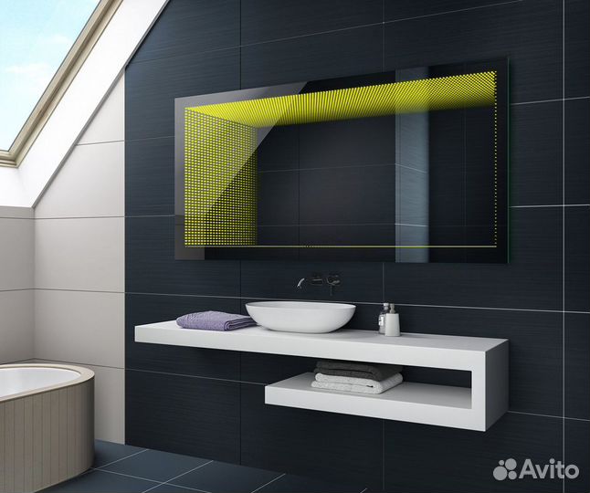 Зеркало 3D с подсветкой