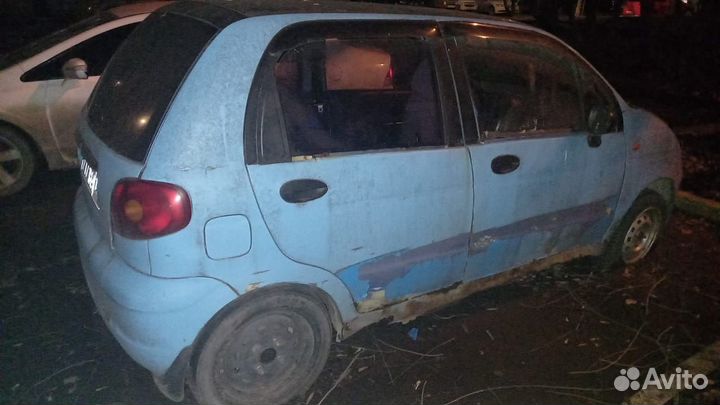 Запчасти на daewoo matiz