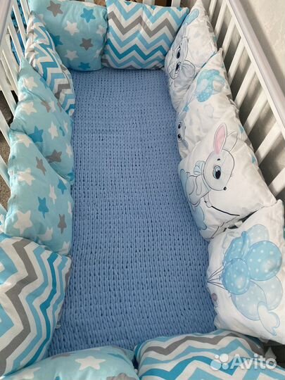 Бортики в детскую кроватку