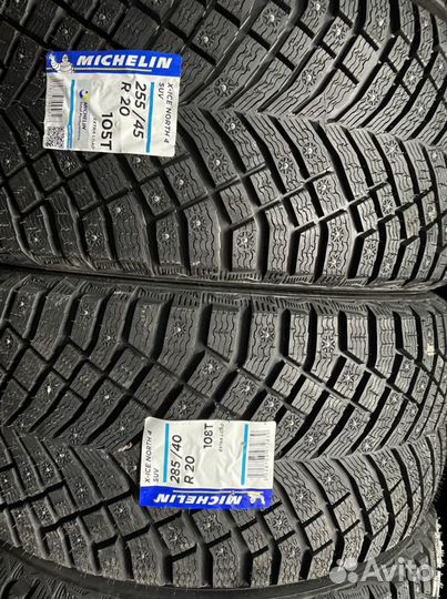 Michelin X-Ice North 4 SUV 255/45 R20 и 285/40 R20 108T