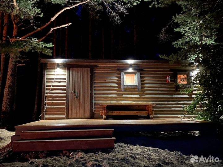 Аренда бани на дровах на Сямозеро