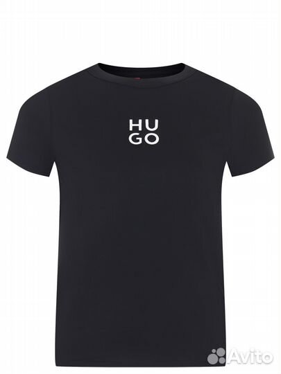 Футболка хлопковая hugo