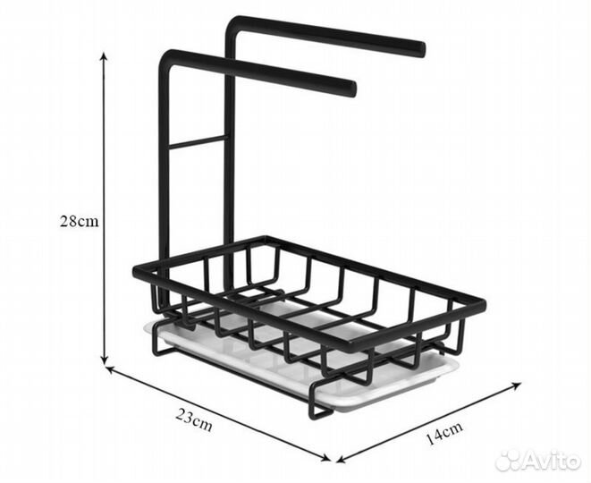 Кухонный держатель для моющих средств