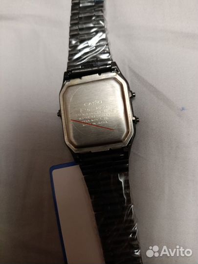 Часы casio два циферблата unisex