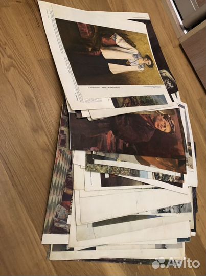 Постеры, вырезки СССР журнал огонек