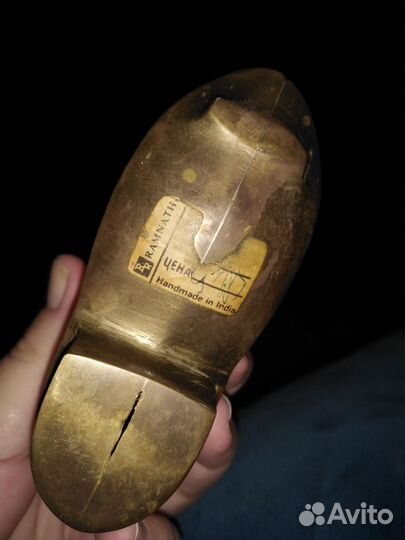 Статуэтка латунь