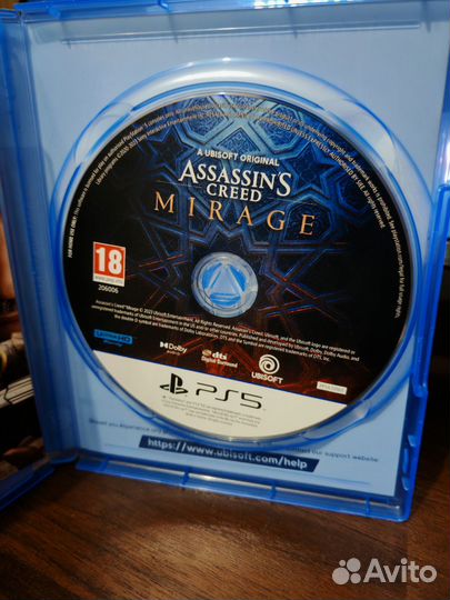 Assassins creed mirage ps5 диск