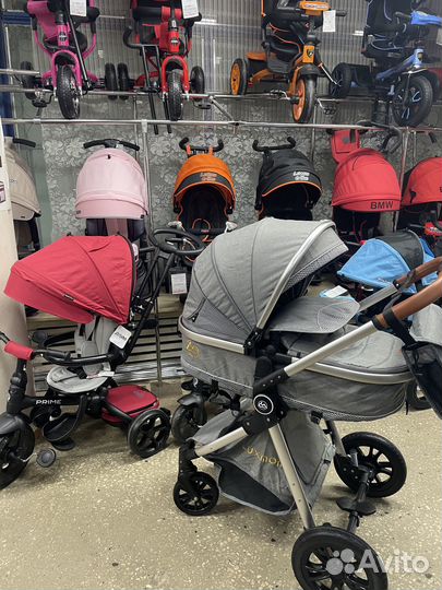 Коляски трансформеры, 2в1, 3в1 v9 Luxmom