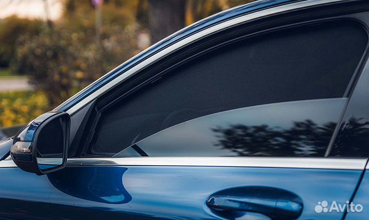 Каркасные шторки Kia Rio Trokot