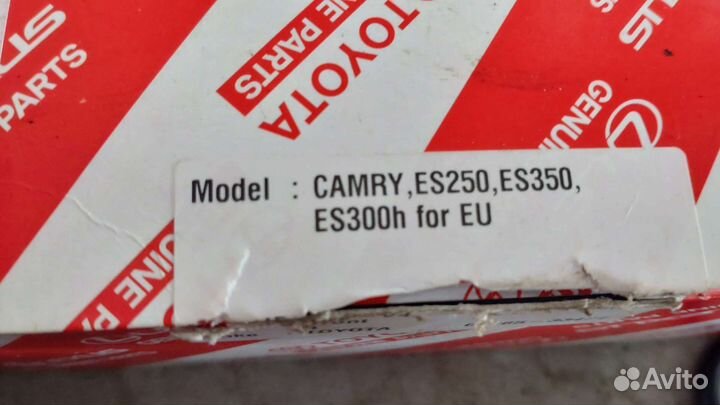 Тормозные колодки toyota camry