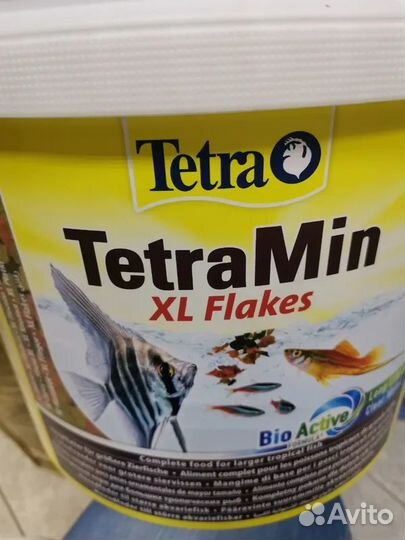 Корм для рыб Tetra TetraMin Flakes и Flakes XL