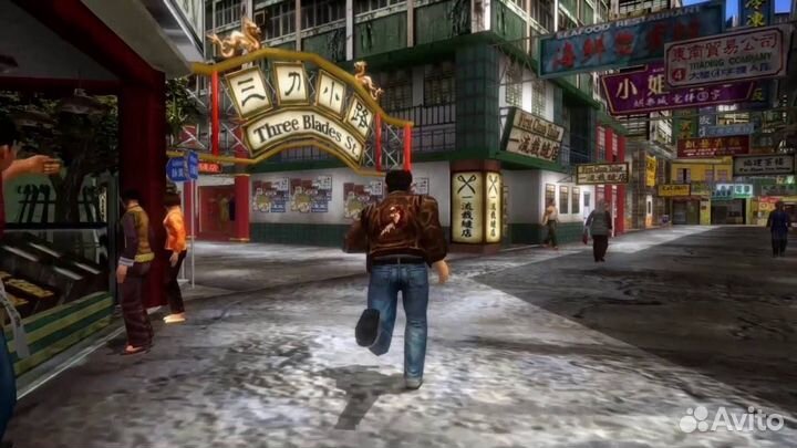 PS4 Shenmue 1+2 HD Remastered (английская версия)