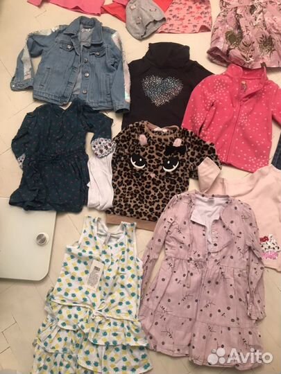 Пакет вещей на девочку 4-6 лет