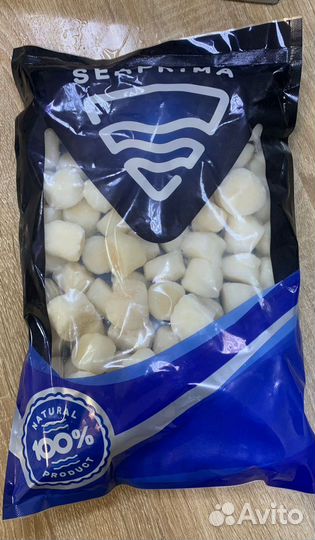 Гребешок морской 1кг Россия