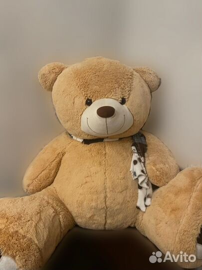 Плюшевый медведь 2 метра