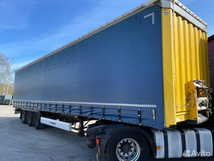 Полуприцеп тентованный Krone SDP27, 2014