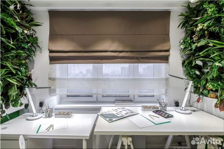 Римские шторы Жалюзи Рулонные шторы