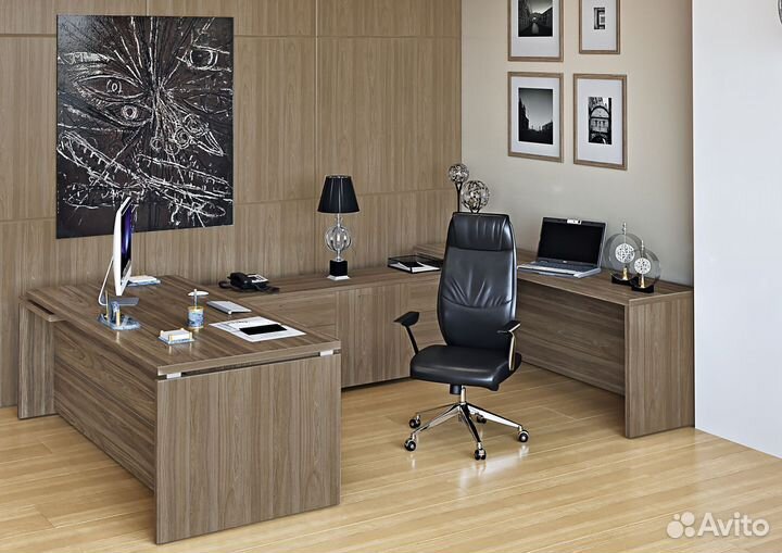 Офсиная мебель руководителя. Доставка бесплатно