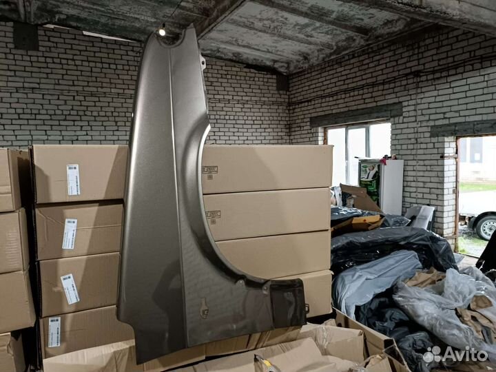 Крыло правое ваз 2114 цвет бежево - коричневый