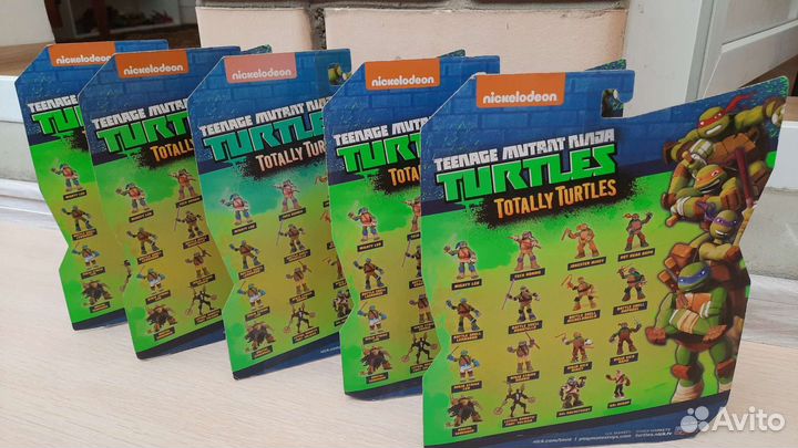 Коробки Черепашки ниндзя цена за все
