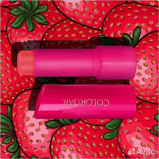 Colorbar Strawberry Lip Balm SPF 15 Бальзам для гу