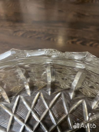 Хрусталь ссср: ваза большая