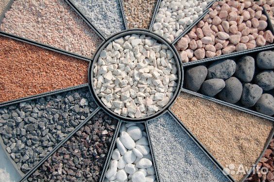 Отсев. Щебень. Песок