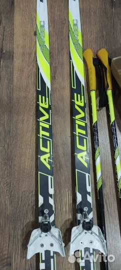 Лыжи беговые детские 160 с ботинками