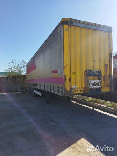 Полуприцеп шторный Krone SD, 2011