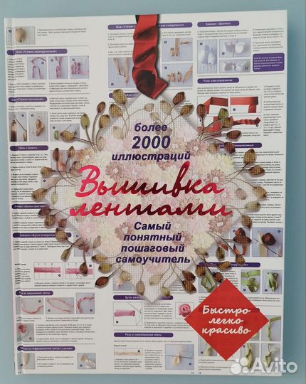 Книги по вышивке лентами