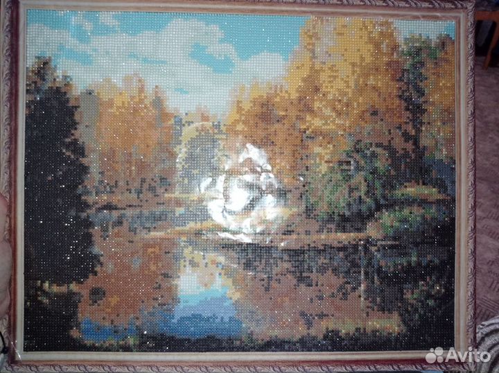 Готовые Картины природы алмазной мозайкой