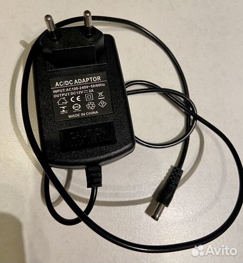Адаптер Блок питания 12v AC/DC Adaptor