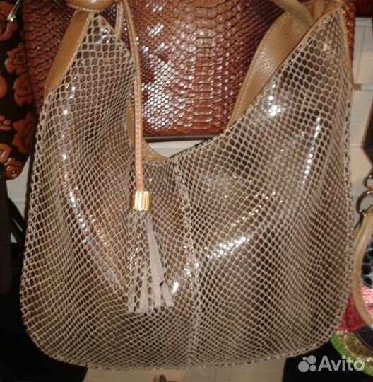 Сумка натуральная кожа