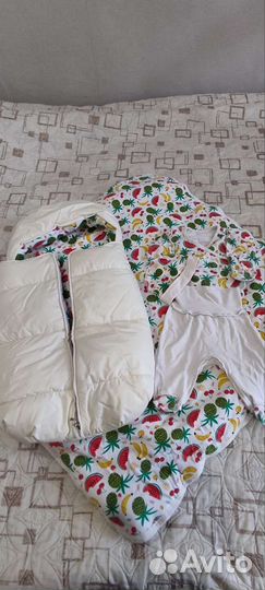 Конверт/комбинезон на выписку теплый