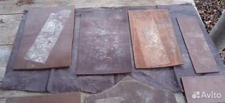 Комплект кроя хромовых головок к сапогам