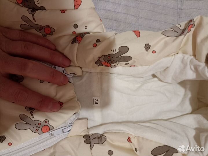 Комбинезон демисезонный 74