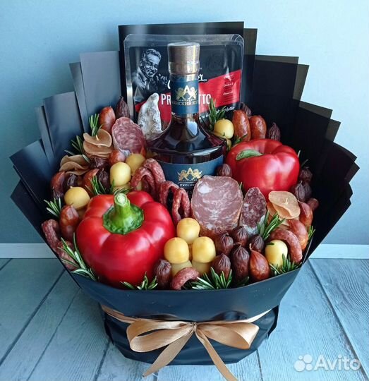 Съедобные букеты для мужчин