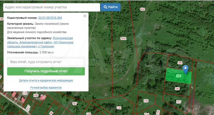 Участок 1,42 га (ИЖС)