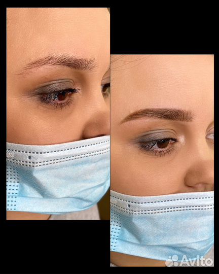 Оформление и окрашивание бровей