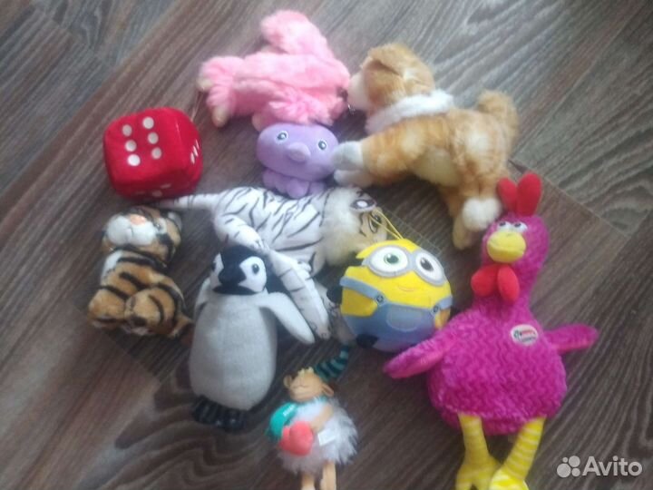 Мягкие игрушки пакетом