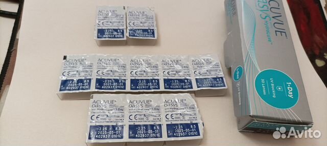 Acuvue oasys 1 day (2.25 8.5)