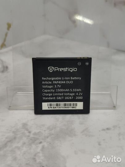 Батарея BAT акб Prestigio PAP4044 DUO 3.7V 5.55Wh