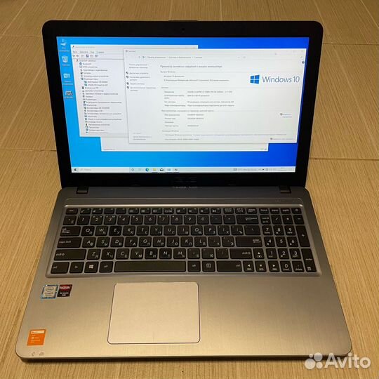 Игровой ноутбук ssd IPS I5-7Gen 8Gb